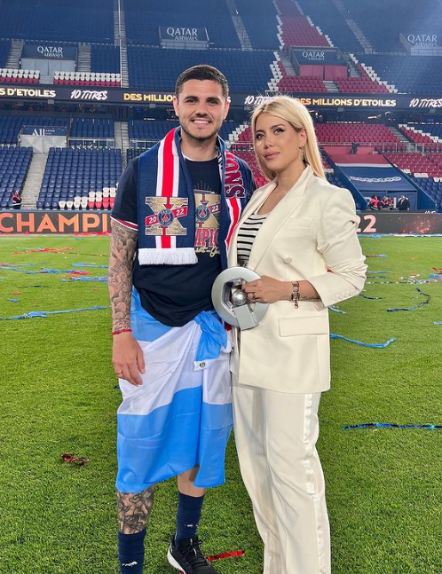 Aseguran que Wanda Nara se olvida de Icardi en brazos de otro futbolista: ‘‘Es más joven que ella y no tiene nada ver con Mauro’’