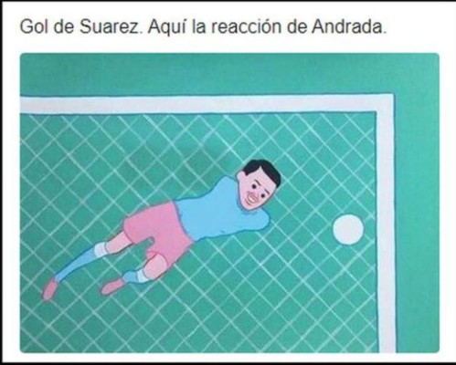 Los memes humillan a Messi tras su cruce con Cavani en el Argentina-Uruguay