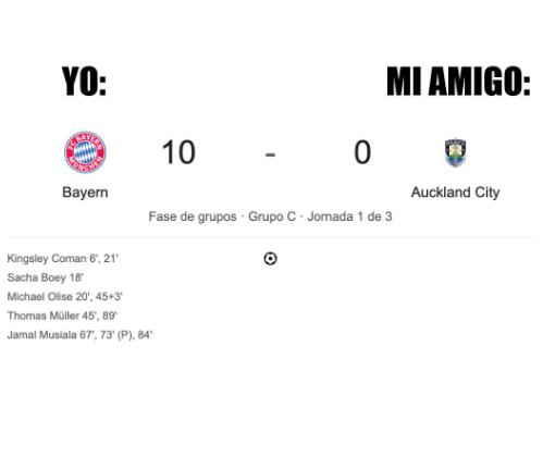 Bayern Múnich aplastó en el Mundial de Clubes y los memes se acuerdan del Barcelona