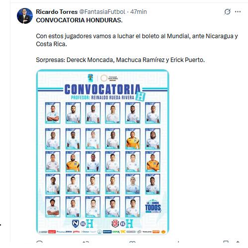 La prensa hondureña reacciona ante la convocatoria de Erick Puerto a Honduras: Lo merecía más que nadie