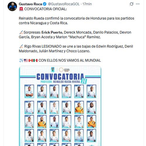 La prensa hondureña reacciona ante la convocatoria de Erick Puerto a Honduras: Lo merecía más que nadie