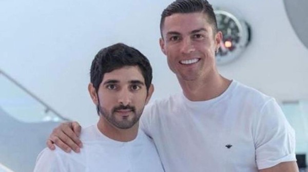 ¿Qué hacen? La prestigiosa amistad de Cristiano Ronaldo con el príncipe Fazza, dueño de Dubái  