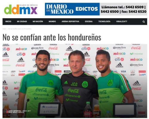 Lo que amaneció diciendo la prensa mexicana sobre partido ante Honduras
