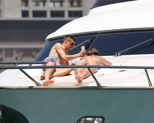 Las vacaciones de Jamie Vardy y su espectacular esposa en Dubai