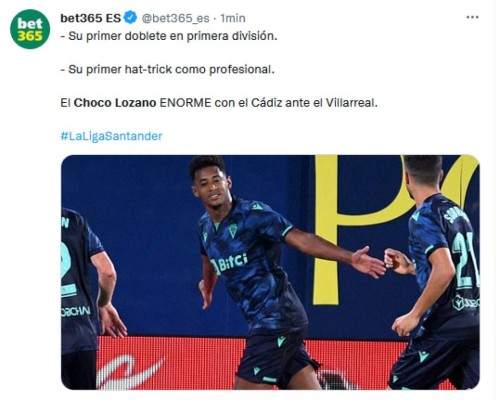 'El heredero del 'Mágico' González e histórico': Prensa mundial se rinde a los pies del Choco Lozano