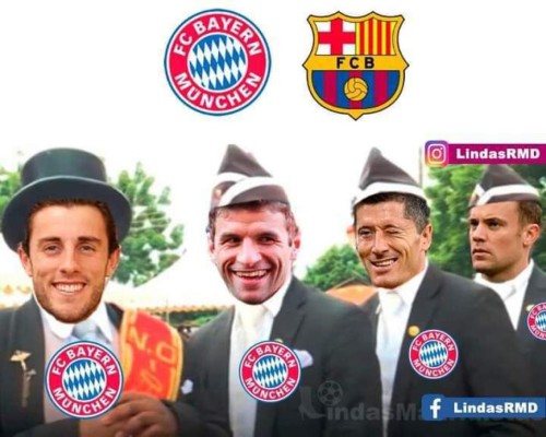 ¿Otra paliza? Los memes hacen trizas al Barcelona previo al partido contra el Bayern Múnich por la Champions