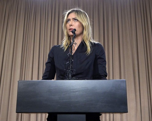 Sharapova se defiende: 'Hay cosas difundidas que son falsas'