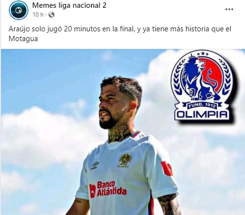 Los memes del título de Olimpia en la Liga Concacaf donde hacen pedazos al Motagua
