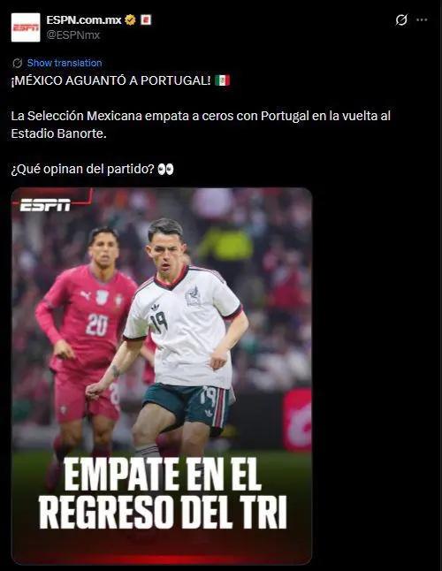 Ya ni duele: la ácida reacción de Faitelson y esto dice la prensa de México tras el resultado ante Portugal