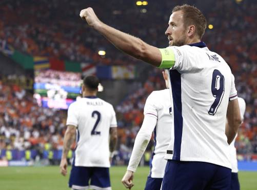Harry Kane suma tres goles en la Eurocopa y en la final buscará ser el máximo goleador.