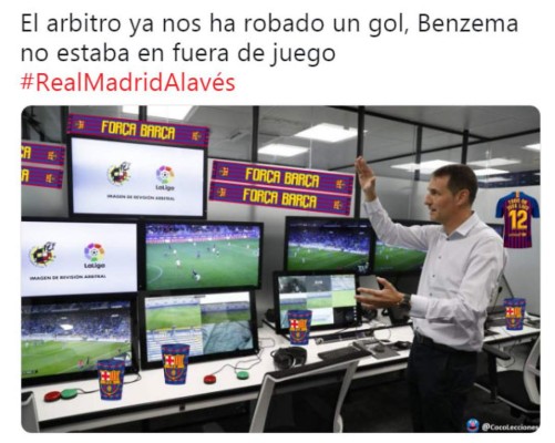 Para reír: Los memes de la goleada del Real Madrid al Alavés... ¿y Benzema?