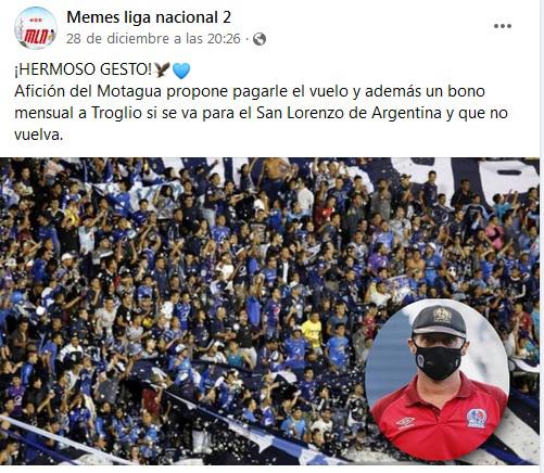 Los tremendos memes del adiós de Pedro Troglio del Olimpia donde no perdonan a Motagua