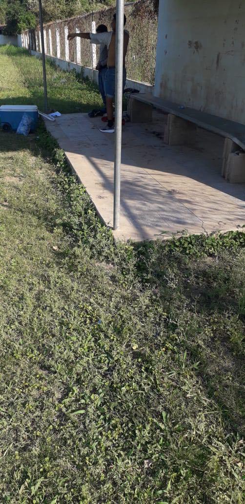 El estadio Milton Flores de La Lima en completo abandono: La detestable forma en cómo entrenan las Ligas Menores