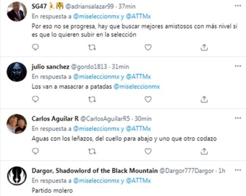 'Por eso no progresan y ojo con los carniceros': las duras críticas en México luego de confirmarse el amistoso contra Honduras