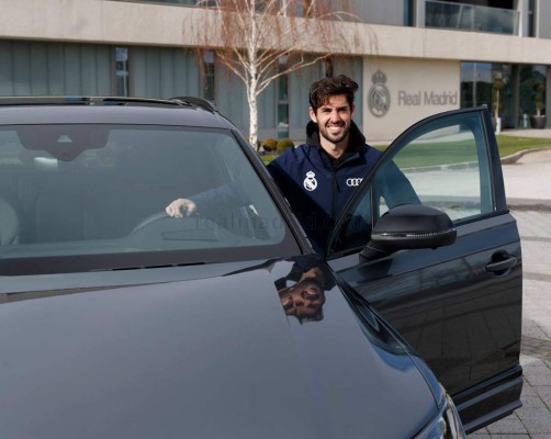 Real Madrid recibe espectaculares Audi previo al Clásico de la Liga Española