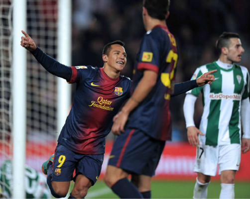 Barcelona 5-0 Córdoba Manita de Rey .