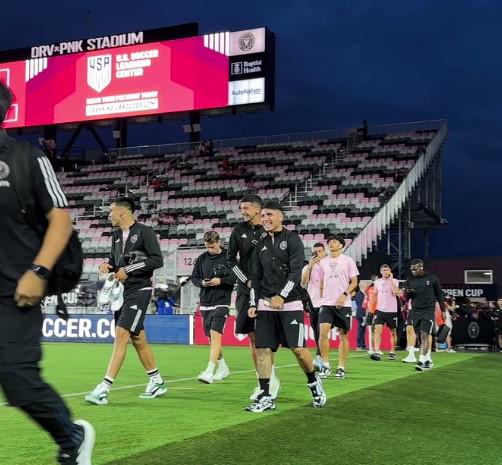 El ambiente en Miami por la final de la US Open Cup entre Inter Miami y el Houston Dynamo; Zidane presente, ¿y Messi?