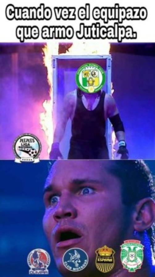 Despiadados memes del inicio de la Liga Nacional y hacen pedazos al Olimpia y Motagua