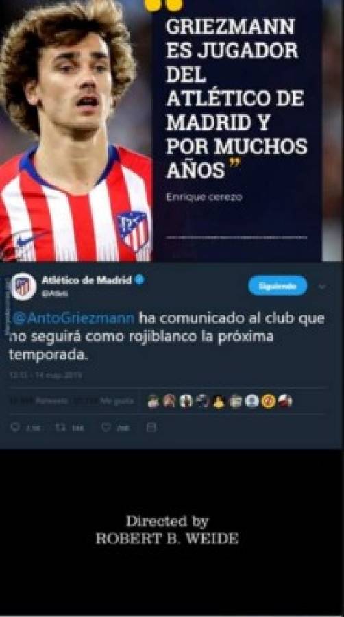 Para morir de risa: Griezmann víctima favorita de los memes tras su fichaje por Barcelona