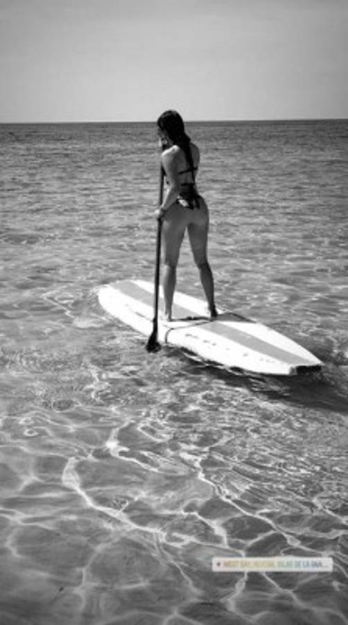 Las nuevas fotos de la bella mexicana que vacaciona en Roatán junto a Alberth Elis