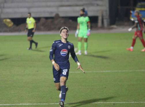 Rodrigo Auzmendi es el goleador del Motagua. Lleva cinco en liga y dos marcó en Concacaf.