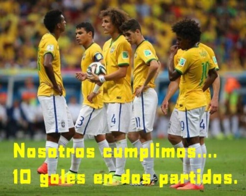 MEMES: Brasil solo se llevó burlas del mundial