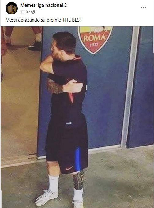 Los memes que no has visto de los Premios The Best donde no perdonan a Messi ni a Cristiano Ronaldo