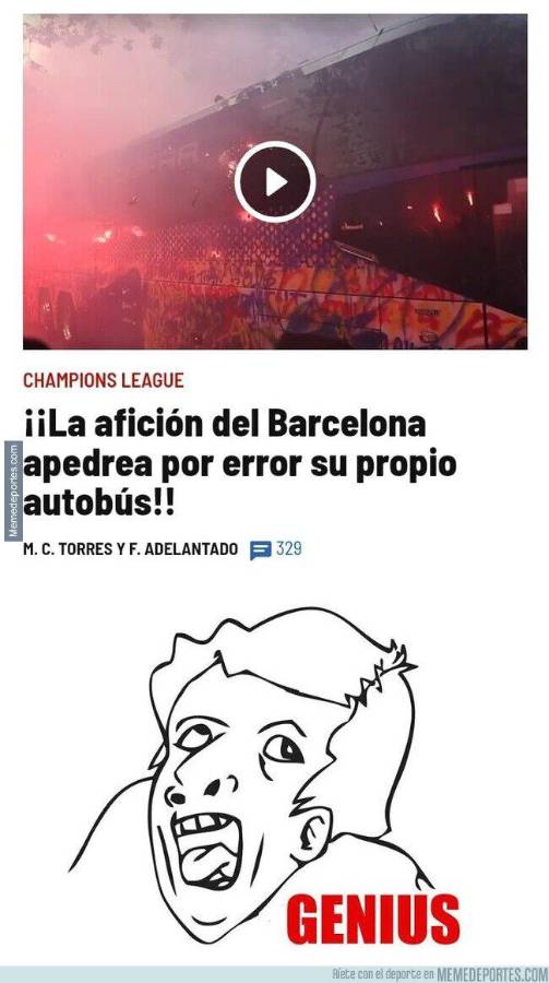 Barcelona es destruido con memes luego de la remontada del PSG de Mbappé en Champions League