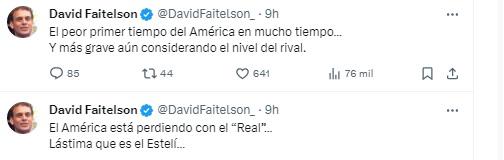Faitelson desprecia al Real Estelí y la reacción de la prensa tras la victoria sobre América en la Liga de Campeones de Concacaf