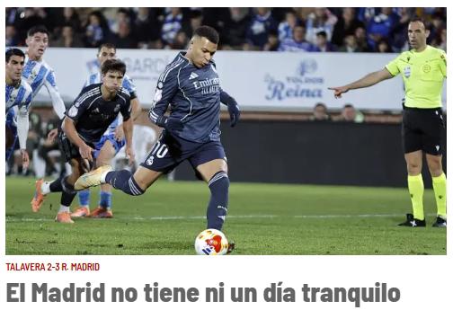 No fue penal; un escándalo: prensa reacciona por el polémico triunfo del Real Madrid en Copa del Rey