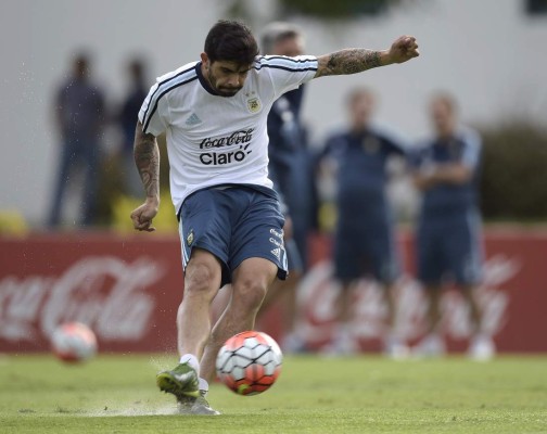 Gran ambiente en el primer entrenamiento de Argentina de cara a juegos eliminatorios