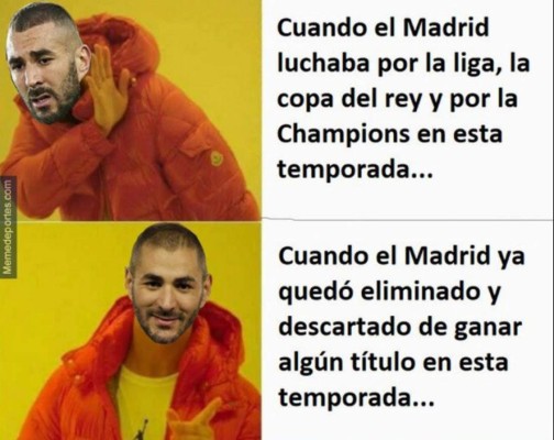 ¡Para morir de risa! Los memes del fin de semana que hacen pedazos a Benzema, Cristiano y Messi &nbsp;&nbsp;