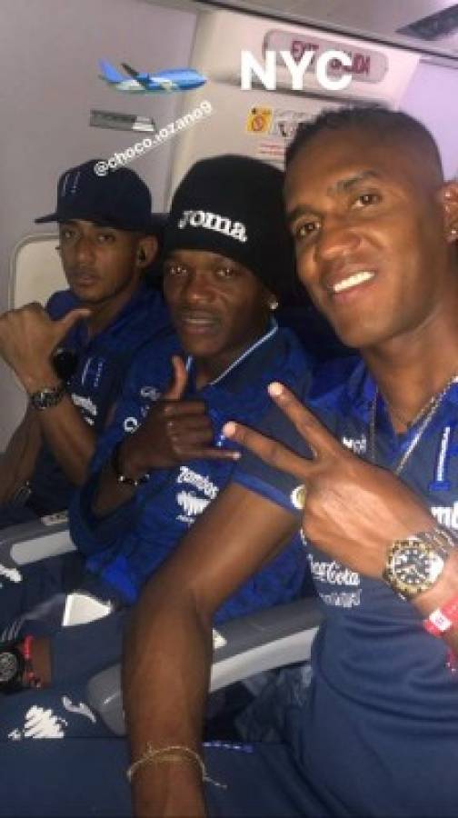 ¿Quién los recibió? La llegada de la Selección de Honduras a New Jersey