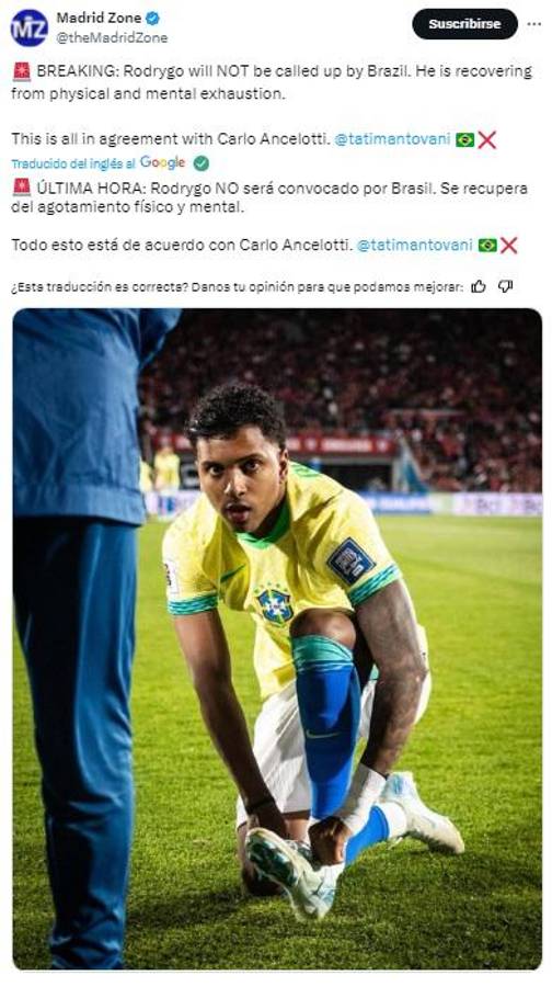 Ancelotti toma su primera decisión en Brasil y lo borra de la convocatoria; esta respuesta envió el jugador