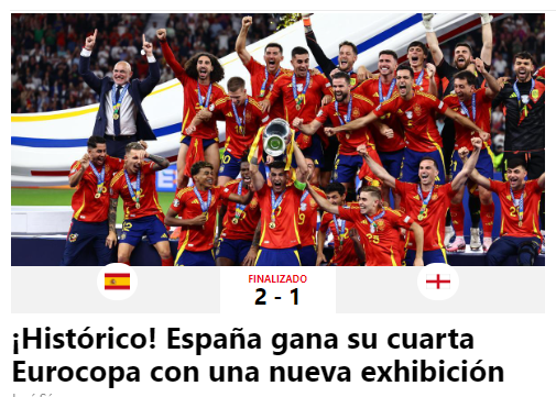 Lo que dice la prensa de Inglaterra tras perder otra final de la Eurocopa: “60 años de dolor; España nos rompe el corazón”