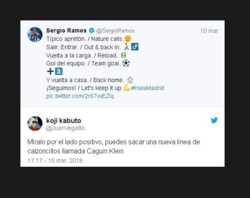 ¡IMPERDIBLES! Los memes que no has visto de Sergio Ramos y sus urgencias estomacales