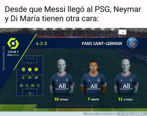 El debut de Messi con el PSG: Los otros memes donde destrozan a Neymar y al Barcelona