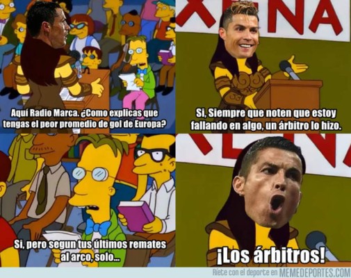 ¡Para seguir riendo! Los nuevos memes del sufrido empate del Atlético contra el Real Madrid