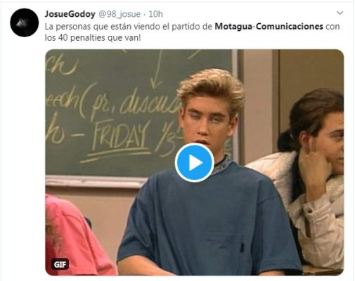 ¡Para morir de risa! Los memes tras la extensa tanda de penales entre Motagua y Comunicaciones