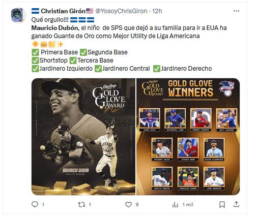 Los Astros de Houston y la prensa hondureña se rinde ante Mauricio Dubón: “Es nuestro The Best”