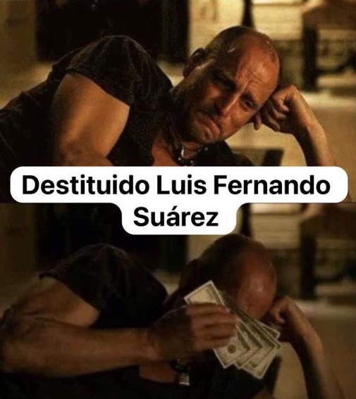 En Costa Rica destrozan con memes a Luis Fernando Suárez tras su despido como técnico de la selección