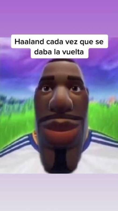 Haaland, señalado con memes tras no anotar en el partidazo Real Madrid - City en Champions League