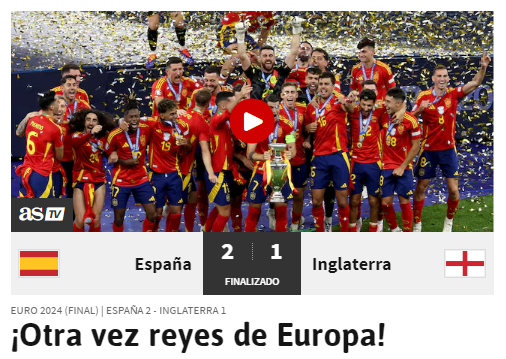 Lo que dice la prensa de Inglaterra tras perder otra final de la Eurocopa: “60 años de dolor; España nos rompe el corazón”