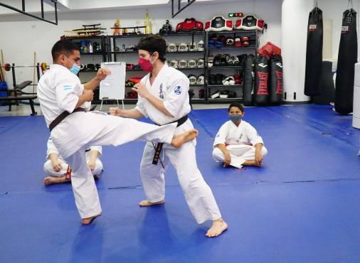 Moises Fletes es uno de los instructores de Tamashi Studio.