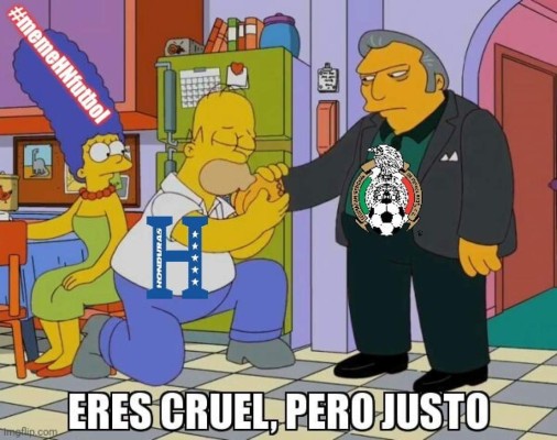 La Selección de Honduras fue goleado por México en la Copa Oro y los memes no lo perdonan