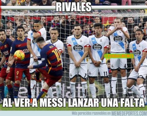 Elogios a Messi y bullying a Cristiano tras triunfo del Barcelona ante Sevilla en memes