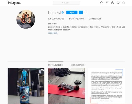 Las cuentas de Instagram más seguidas: Cristiano Ronaldo barre con Messi