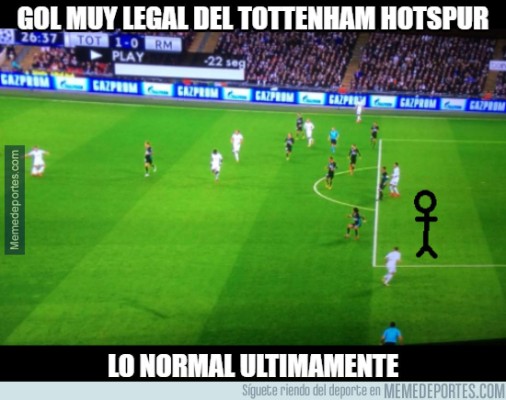 Los memes crucifican al Real Madrid y Cristiano tras derrota ante Tottenham