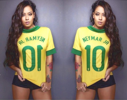 FOTOS: La sexi hermana de Neymar que causa furor en Brasil