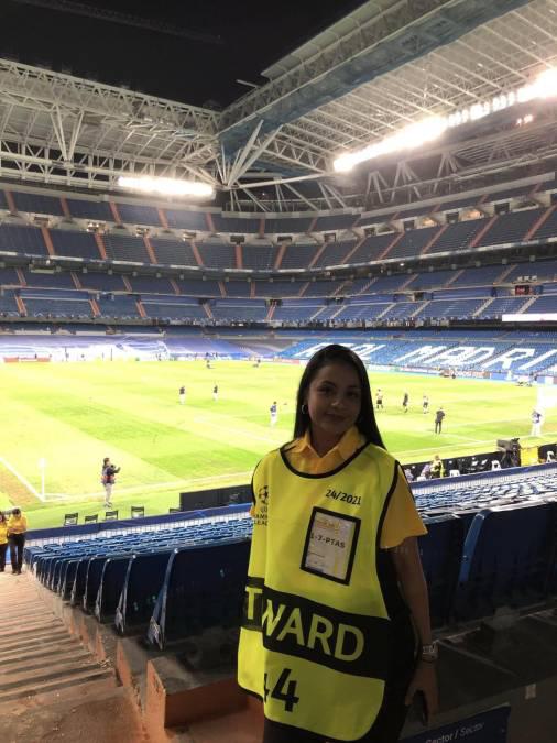 ¿Quién es y cómo la ficharon? Deyni Menjívar, la hondureña que trabaja con el Real Madrid desde el Bernabéu